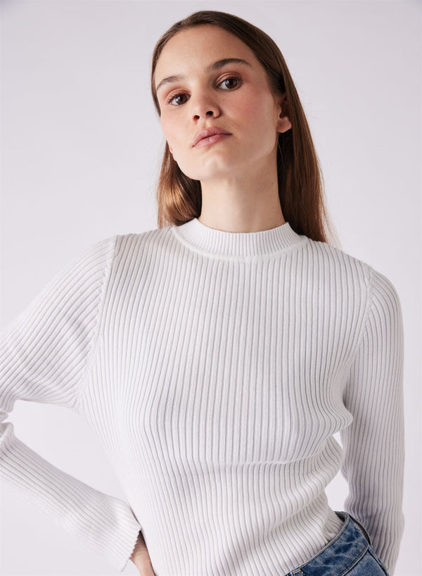 Amie Sweater - White