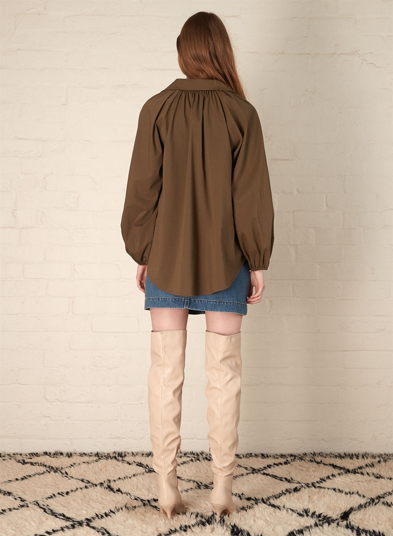 Aurora Shirt - Khaki