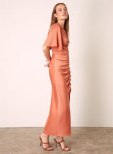 Manor Dress - Rust