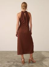 Elka Dress - Bronze