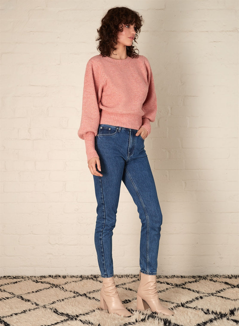 Arctic Jumper - Pink Marle